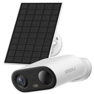 Фото IP-відеокамера 3 Мп Imou Cell Go Full Color PT Kit (IPC-TB3FP-3T0WE/FSP12-TYPEC) (2.8 мм) Wi-Fi з сонячною панеллю та вбудованим акумулятором &ndash; купити з доставкою по Україні в інтернет-магазині Net-server