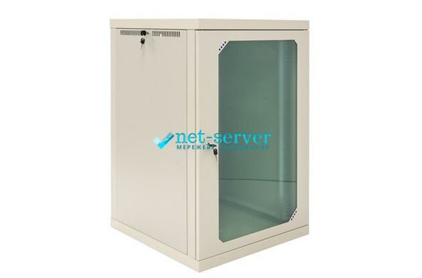 Server wall cabinet 19" 9U, 512x570x580mm (H*W*D) 958-A-ShN