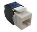 Модуль Keystone RJ-45, UTP, сat.5e, вузький, неекранований, 180&deg; безінструментального чорний