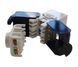 Модуль Keystone RJ-45, UTP, сat.5e, вузький, неекранований, 180&deg; безінструментального чорний