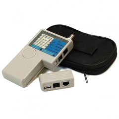 Тестер кабельний RJ-45, RJ-12, USB та BNC Kingda KD-CT009