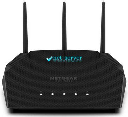 NETGEAR WAX204 AX1800 WiFi 6 access point, 4xGE LAN, 1xGE WAN, 3x external. ant.