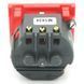 Single electric module, 220V, 50x50 mm, red, MK K5831RED