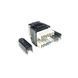 Keystone RJ-45 module, STP, cat.5e, 180&deg; narrow