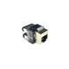 Keystone RJ-45 module, STP, cat.5e, 180&deg; narrow