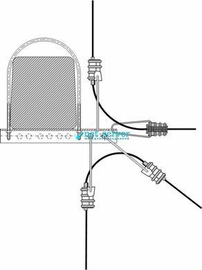 Photo of Crossbeam for fastening fittings, TKKA400 (bracket 250 mm) &ndash; buy online with delivery across Ukraine at Net-server