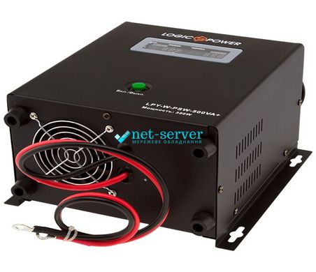 Uninterruptible power supplies (UPS) Logicpower LPY-W-PSW-500VA+(350W)5A/10A with correct 12V sine wave