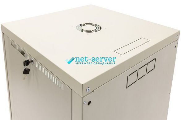 Photo of Wall-mounted server cabinet 19", 12U, 506x570x580mm (H*W*D), 1258-A-SHN &ndash; buy online with delivery across Ukraine at Net-server