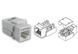 Фото Модуль Keystone RJ-45, UTP кат 6A, 90 &deg;, вузький зі шторкою, Dual Type IDC, білий, Premium LIne 109111010 &ndash; купити з доставкою по Україні в інтернет-магазині Net-server