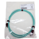 Optical patch cord LC/UPC-SC/UPC, 2.0mm, (OM3), Duplex, LSZH, 2m Corning F055702T5Z20002M