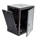 Шкаф серверный настенный 19", 15U, 773х600х500мм (В*Ш*Г), разборной, черный, UA-MGSWL155B