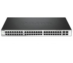 Коммутатор D-Link DGS-1210-52 48Port Gbit, 4SFP, Smart