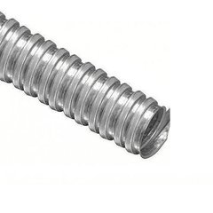 Metal hose, Ø23/20 mm, stainless steel ANSI-304 with gray broach, 50 m