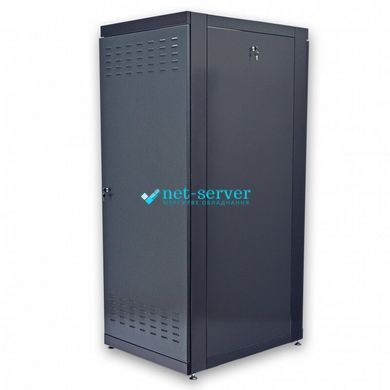 Фото Шафа серверна підлогова 19", 42U, 800х1055мм (Ш*Г), розбірна, чорна, UA-MGSE42810B &ndash; купити з доставкою по Україні в інтернет-магазині Net-server