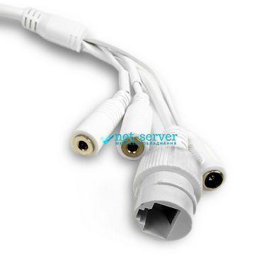 Фото IP-видеокамера 4 Мп Provision-ISR DI-340IPEN-28-V5 (2.8 мм) с микрофоном и видеоаналитикой для видеонаблюдения &ndash; купить с доставкой по Украине в интернет-магазине Net-server