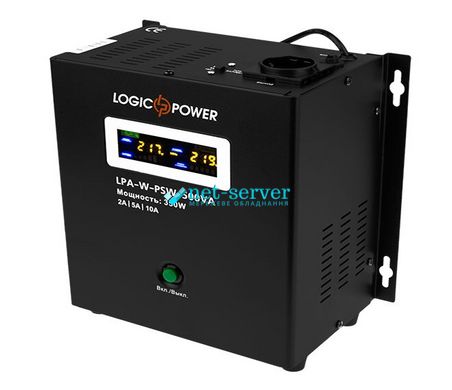 Uninterruptible power supplies (UPS) Logicpower LPA-W-PSW-500VA(350W)2A/5A/10A with correct sine wave 12V