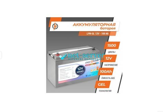 Фото Аккумулятор гелевый LPN-GL 12V - 100 Ah &ndash; купить с доставкой по Украине в интернет-магазине Net-server