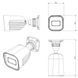 IP-camera 4 MP Provision-ISR BSV-340SR3N-36 (3.6 mm) with microphone and video analytics for video surveillance