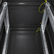 Floor-standing server cabinet, IP20, 42U, 800x1000, glass doors, black, S-42U-08-10-1C-BK