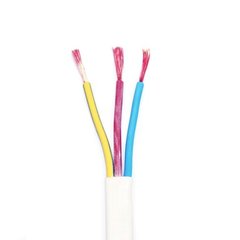 Cable ШВВП 3x2.5 mm2, copper, stranded