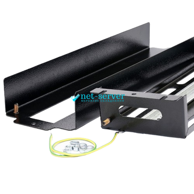Photo of Panel 19" for 24 automatic circuit breakers 3U with DIN rail UA-ASU3UXB	 &ndash; buy online with delivery across Ukraine at Net-server