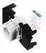 Модуль Keystone RJ-45, UTP, cat.5e, узкий, 180&deg;, неэкранированный Hypernet KJ-KUTP5E-TL-M2