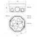 Distribution box with lid 103x103x50 mm PVC, gray, KOPOS KO 97/5_KA