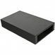 Fiber Optic Junction Box, Empty without Panel, Black UA-FOBC-B