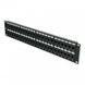 Сетевая патч-панель 19", 48 портов, 2U, cat.6, UTP, EPNew 6PLH-480BK
