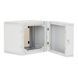 Настінна серверна шафа 19" двухсекційна 9U, 500x600x615мм (В*Ш*Г) зібраний, сіра, Triton RBA-09-AD6-CAX-A1