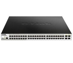 Switch D-Link DGS-1210-52MPP/ME 48x1GE PoE, 4xSFP, PoE budget 740W, L2