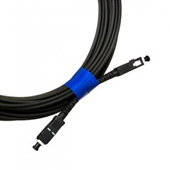 External optical patch cord SC-SC, SM, 20m, Simplex, flat FTTH
