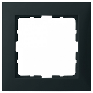 Photo of Frame 1 post anthracite S.1 Berker 10119949 &ndash; buy online with delivery across Ukraine at Net-server