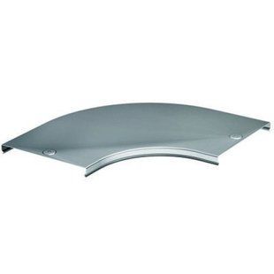 Photo of Cover for horizontal bend DKC CPO 90 90&deg; base 50 mm, Sendzimir hot-dip galvanized &ndash; buy online with delivery across Ukraine at Net-server