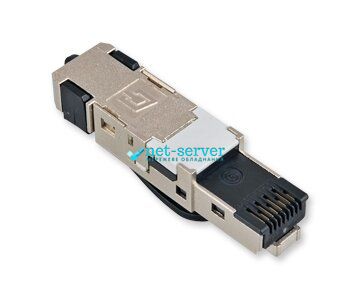 Network connector RJ45, 8p8c, FTP, 10GBase-T, toolless, 1pc Corning CAXISS-00100-C003