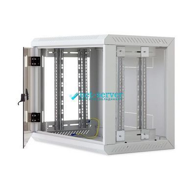 Photo of Wall-mounted server cabinet 19" single-section 18U, 900x600x495mm (H*W*D) assembled, gray, Triton RUA-18-AS5-CAX-A1 &ndash; buy online with delivery across Ukraine at Net-server