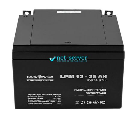 Battery AGM LPM 12 – 26 AH