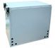 Vandal-proof cabinet 9U, 550x450x450 mm gray CSV AV 9U-450