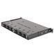 Патч-панель 24 порти SC-Simplex/LC-Duplex/E2000, порожня, 1U, чорна UA-FOPE24SCS-B