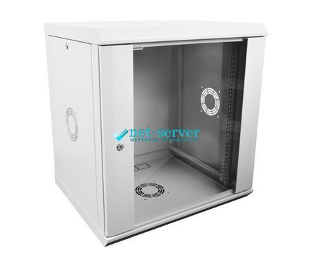 Photo of Wall-mounted server cabinet 19", 15U, 642x600x600mm (H*W*D), ES-1560G &ndash; buy online with delivery across Ukraine at Net-server