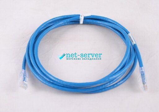 Patch cord 1m, UTP, cat.6, RJ45, copper, blue, LSZH, Panduit NetKey NK6PC1MBUY