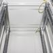 Floor-standing server cabinet 18U 600x600 glass doors