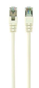 Photo of Cablexpert FTP Cat.6 patch cord, 2 m, molded, shielded RJ-45 8P8C network cable, 50u" connectors with lock, white, PP6-2M/W &ndash; buy online with delivery across Ukraine at Net-server