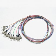 Set of colored pigtails FC/UPC, SM, 1.5m, 12 fibers PG-1.5FC(SM)(FW)E-K12