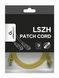 Патч-корд мережевий S/STP Cat 6а Cablexpert PP6A-LSZHCU-Y-15M, 15 м, жовтий, RJ45-RJ45, литий, 50u