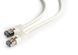 Патч-корд FTP Cat.6 Cablexpert 2 м, литой, экранированный сетевой кабель RJ-45 8P8C, коннекторы 50u" с фиксатором, белый, PP6-2M/W