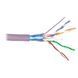 Фото Кабель вита пара FTP cat.5e, LSZH, 24AWG, 305м, фіолетовий Kingda KDFT8004-LSZH &ndash; купити з доставкою по Україні в інтернет-магазині Net-server