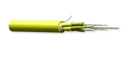 Fiber optic cable, indoor, T-VHH, 4E9/125, breakout, Corning LCXLI2-D3004-U720