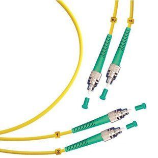 Фото Оптичний патчкорд FC/APC-FC/APC, SM, 1м, Duplex APC-1FCLC(SM)D(SO) &ndash; купити з доставкою по Україні в інтернет-магазині Net-server