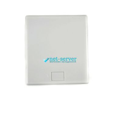 Photo of Wall socket 1&times;RJ45 for Keystone module, without module, WT-2404A &ndash; buy online with delivery across Ukraine at Net-server